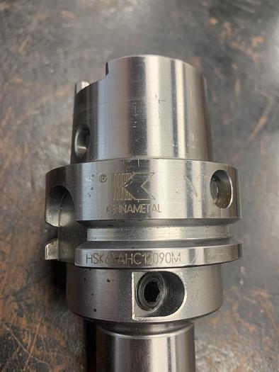 Used Kennametal HSK63AHC12090M Hydraulic Tool Chuck GHA-gs13