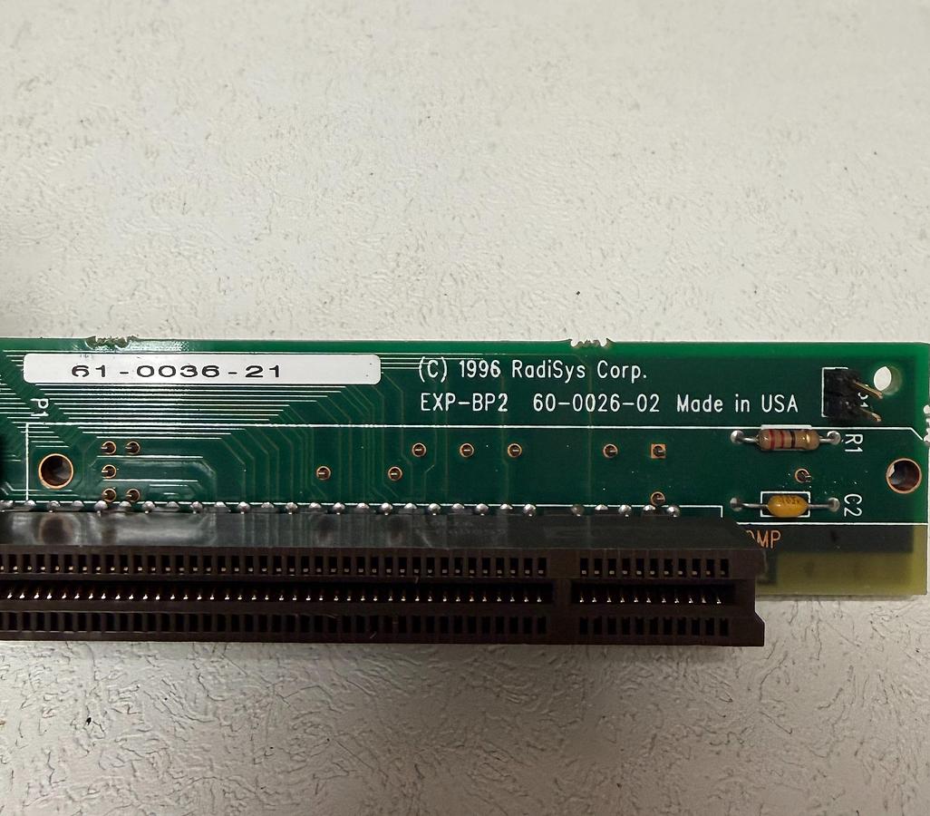 Used Radisys Corp. Backplane Board 60-0026-02 EXP-BP2 GHA-17