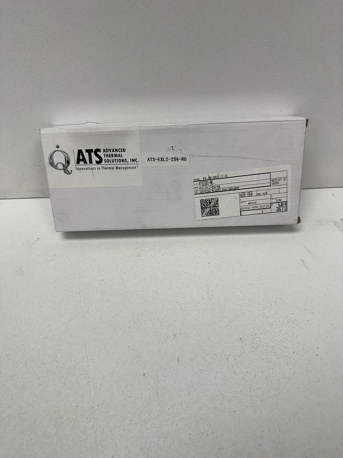 Used Advanced Thermal Solutions Heatsink AL6063 254X100X20MM GHC-29