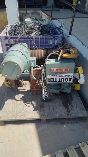 Used  5 Ton Coffing Overhead Crane System With Hoist And Trolley GH0-0