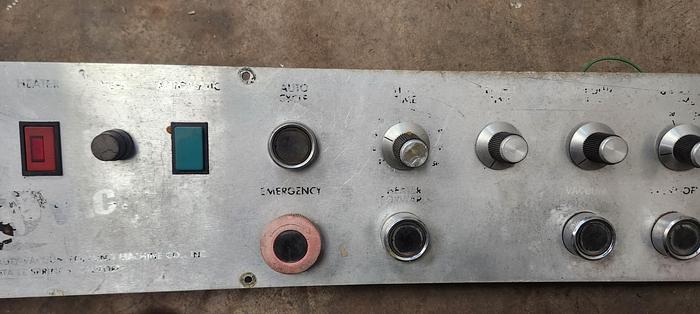 Parts Only  QVAC PC1824 Series Vacuum Former Control Panel - GHB-51