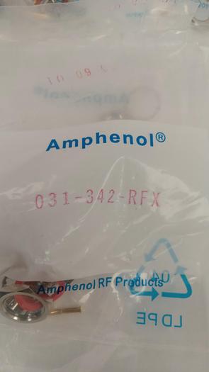 Lot of 10 Amphenol 31-342-RFX Coaxial Connector GHB4