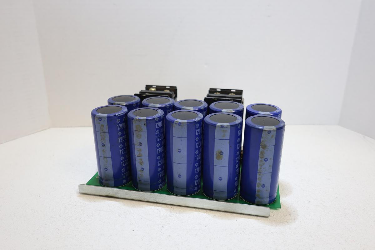 Used 97002-20030-00 Capacitor Bank PCB Assembly 1200uF 400VDC Used Japan