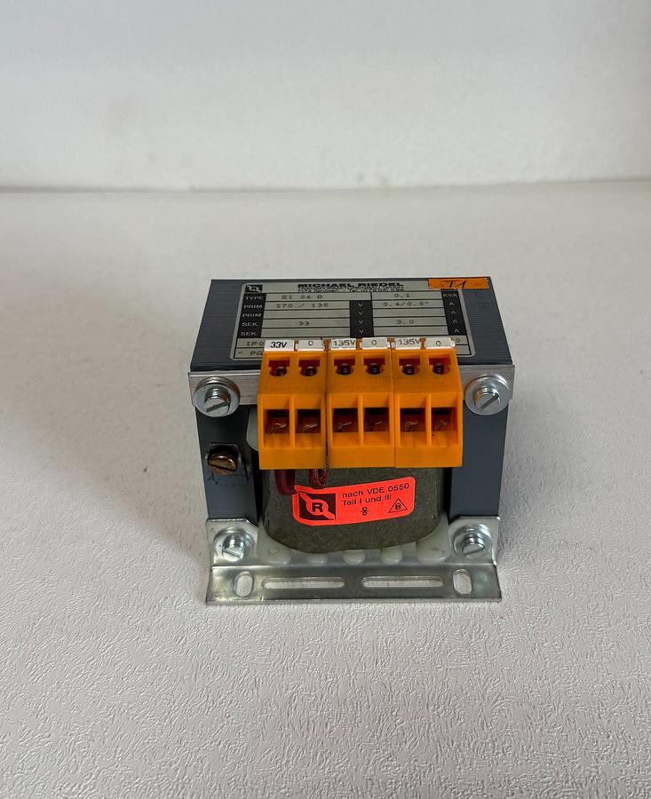 Used Michael Riedel EI 84 B Transformer 50/60Hz IP00 T40/E GHC-31