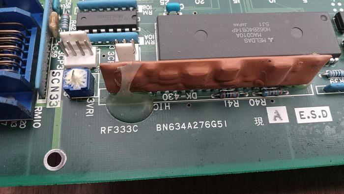 Used Mitsubishi RF333C/BN634A276G51 Servo Drive Card - GHC-1-(A2)