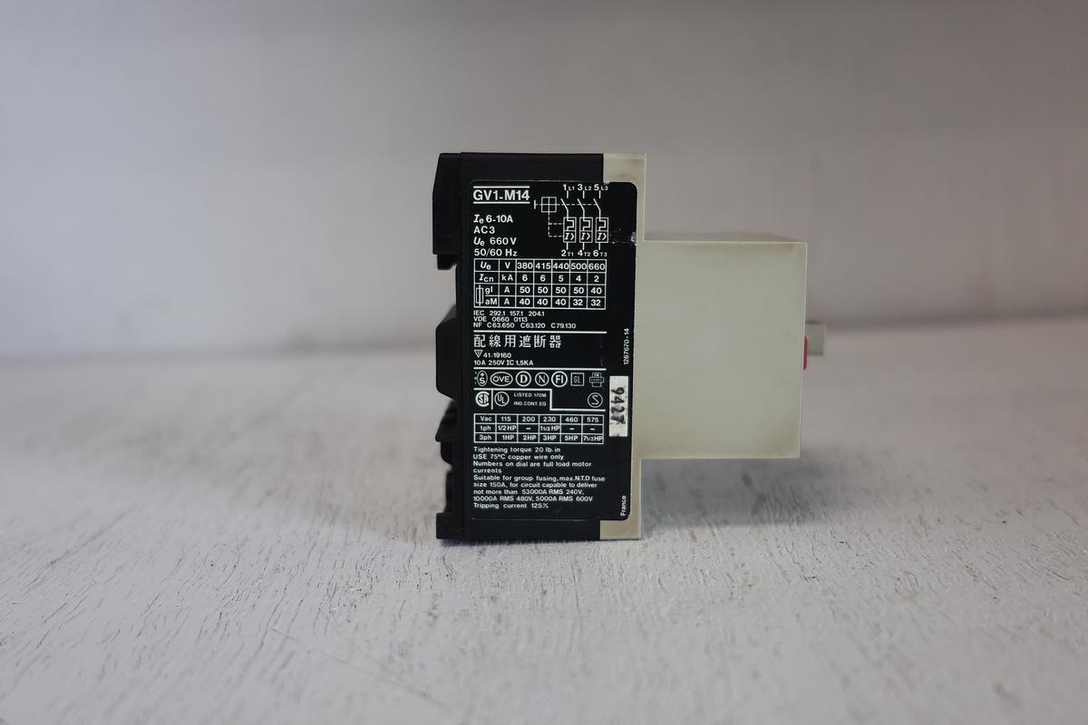 Used Telemecanique GV1 M14