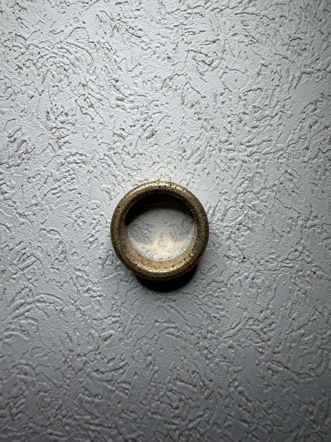 Used Oil- Embedded Bronze Sleeve Bearing for 3/8" Shaft Diameter for 1/2" housing ID, 2/16" Long 