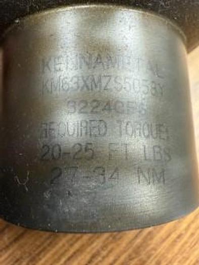 Used Kennametal KM63XMZS5058Y GHA-GS10