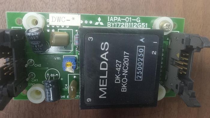 Used MITSUBISHI / MELDAS IAPA-01-G CIRCUIT BOARD BY172B112G51 - GHA-18
