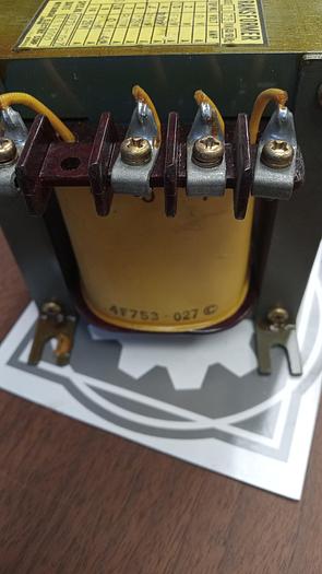Used MITSUBISHI 4F753-027 TRANSFORMER 1PH 75VA 50/60Hz -GHB-45