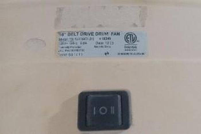 Used USED - Intertek 48" Belt Drive Drum Fan