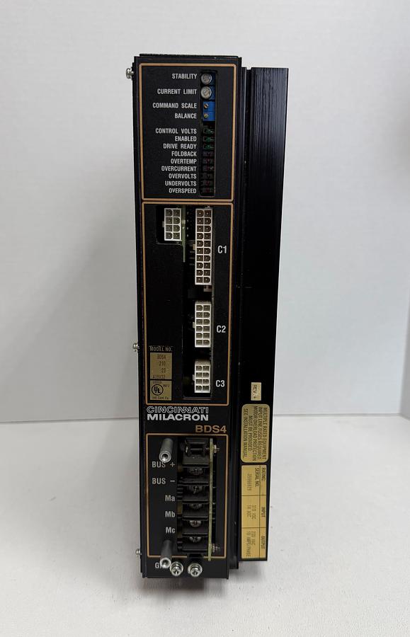 Used Cincinnati Milacron Vickers BDS4-210-23-415W32 Servo Drive GHA-51