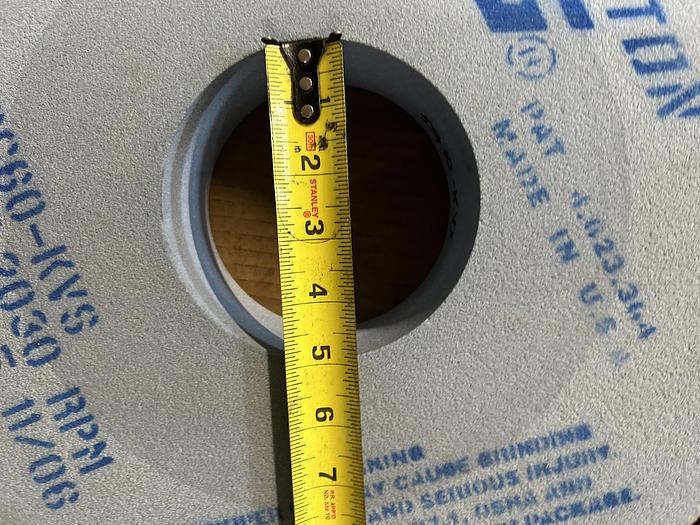 Used Norton 16"X2.5"X5" Grinding Wheel - 5SG60-KVS - GHC-1