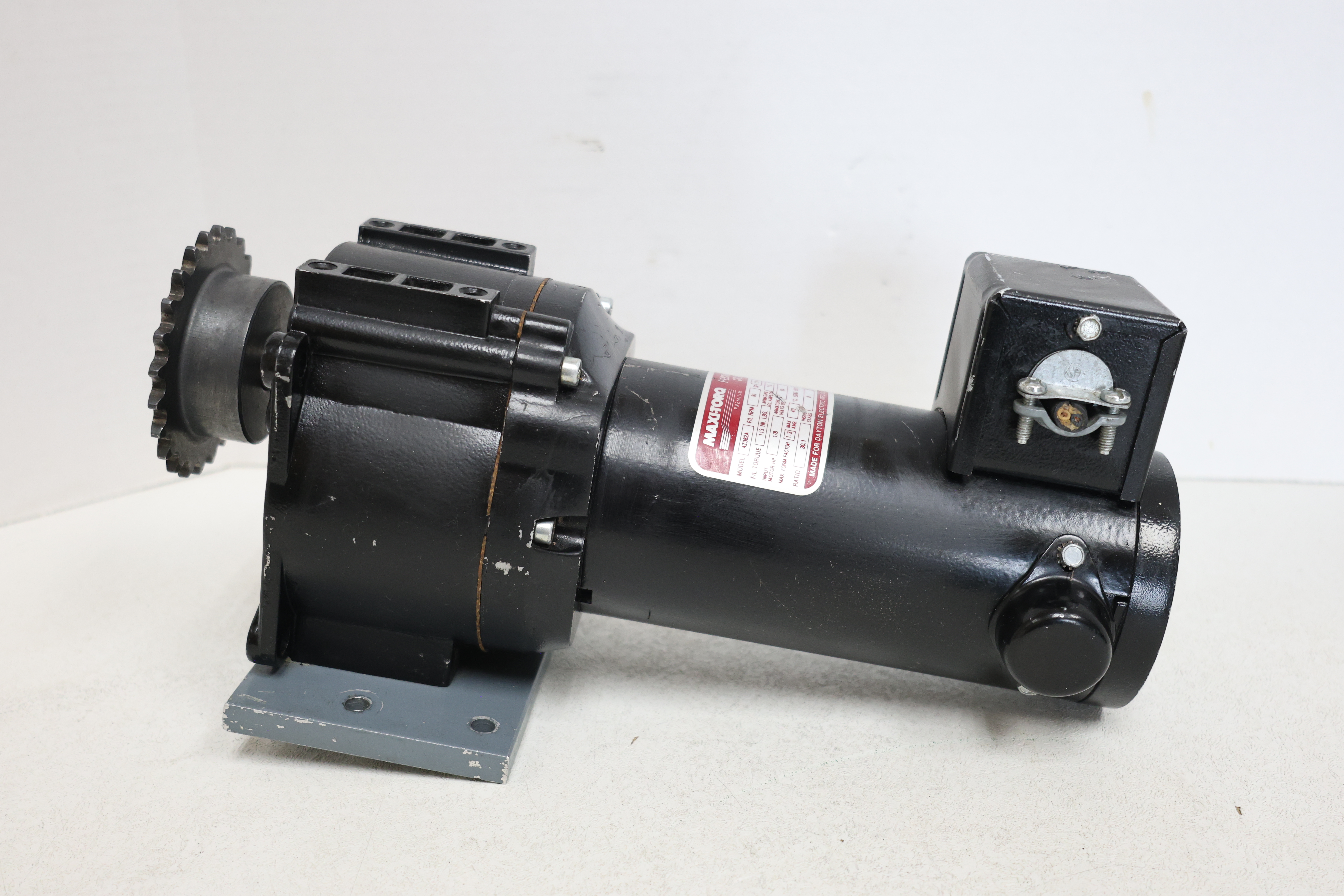 Used Maxi-Torq Permanent Magnet Gear Motor 4Z362A GHA-14