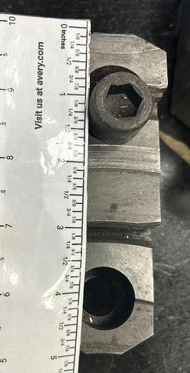Used Chuck Jaws for 5" 3 Jaw Chuck ID # 6845 - GHB-65