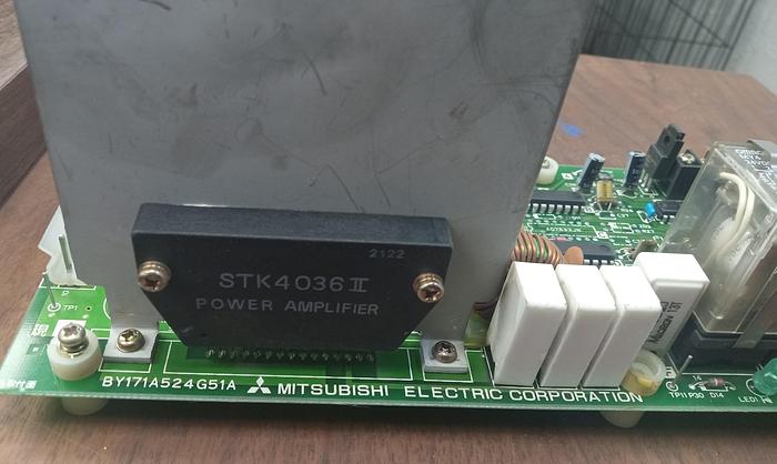 Used Mitsubishi WTSA-02-DWC Circuit Board BY171A524G51A - GHA-18