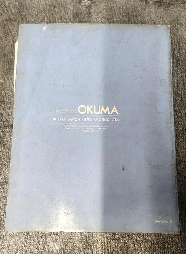 Used Okuma OSP5020L/OSP5000L-G/OSP500-L CNC Systems Operation Manual - GHGC-D21