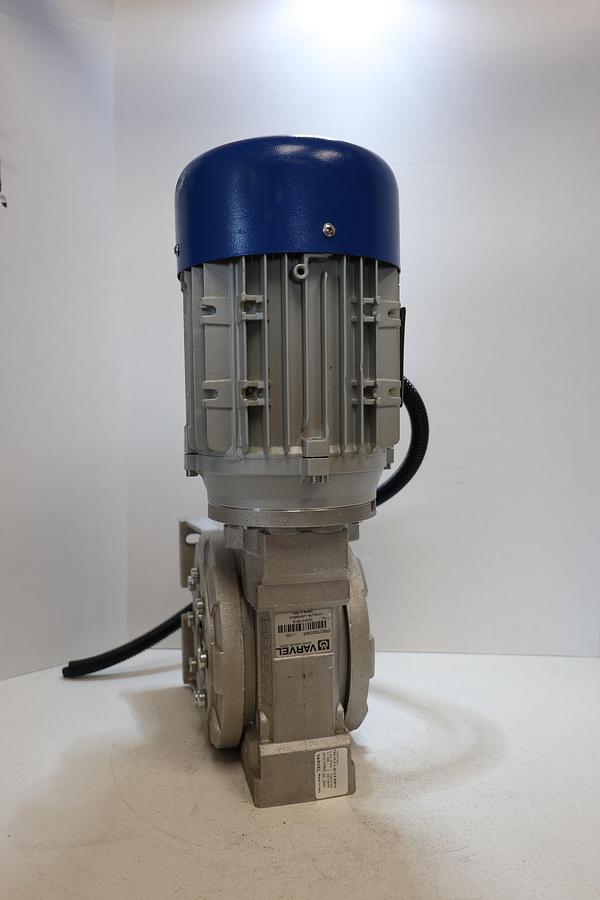 Used MT Motori TN80C4 1.3HP Motor Varvel SRS070 100:1 Worm Gearbox Used