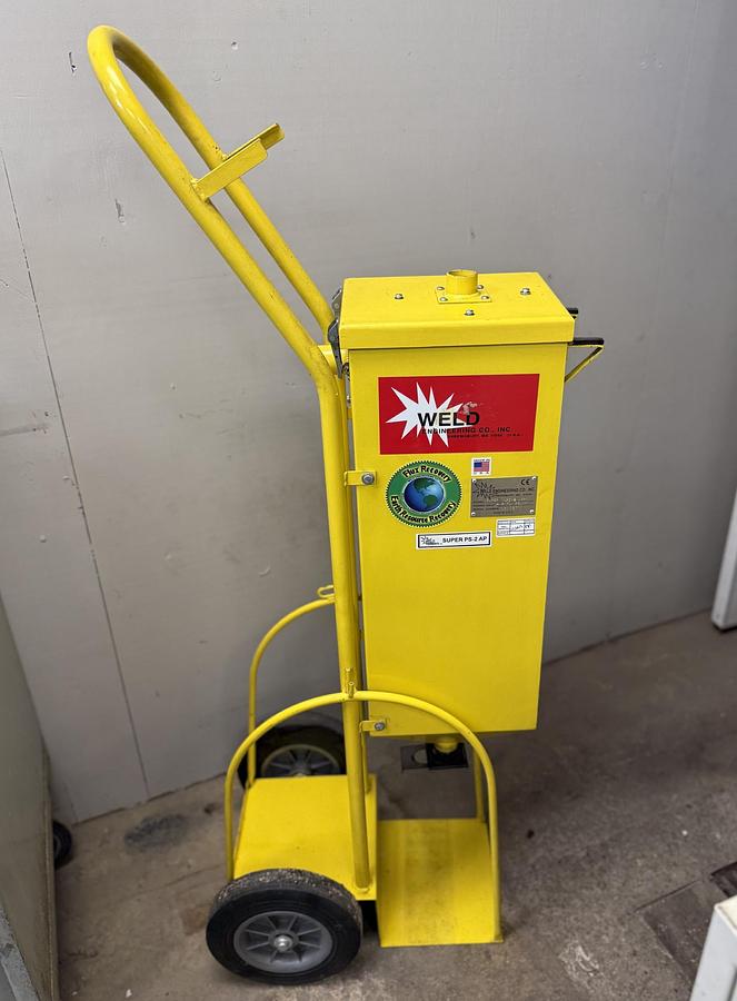 Used Weld Engineering Portable Flux Recovery PS-2 A/P 