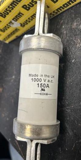 Buss Semiconductor FWJ-150A, 150 Amp 1000 V Fuse Cooper Bussman - GHB-63-D23