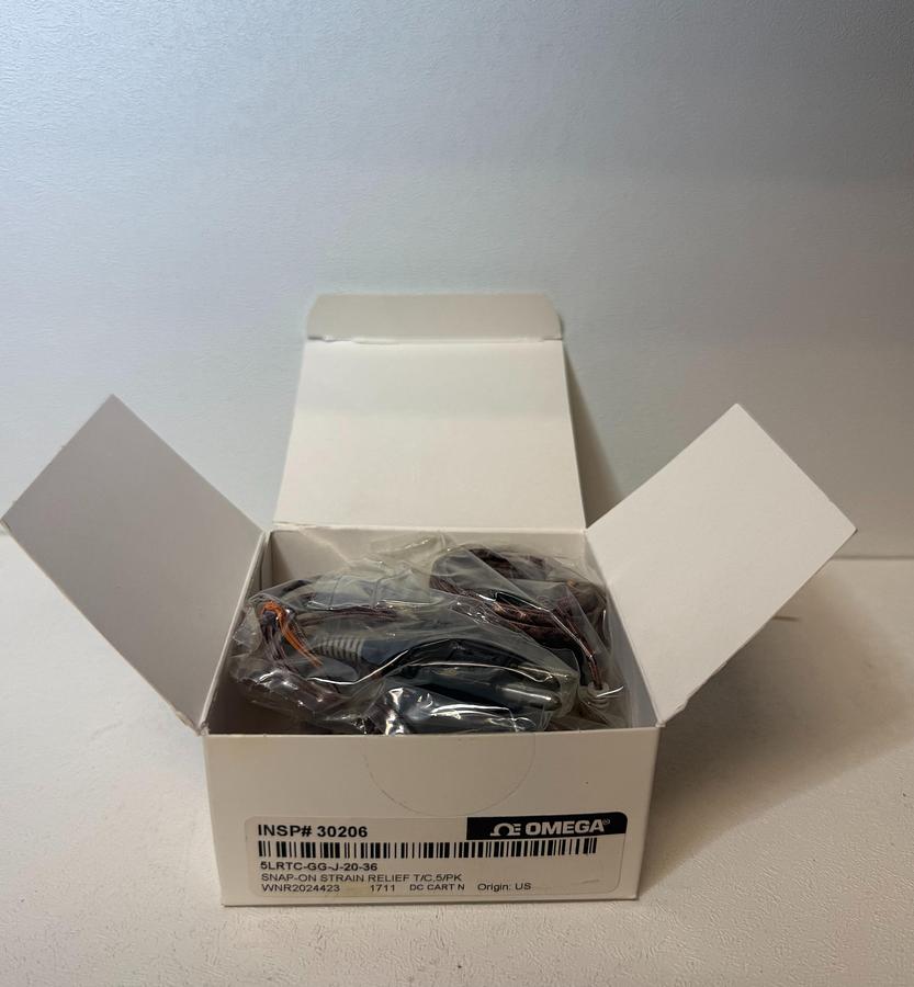 Used Omega 5LRTC-GG-J-20-36 Snap-On Strain Relief T/C, 5/PK GHA-72
