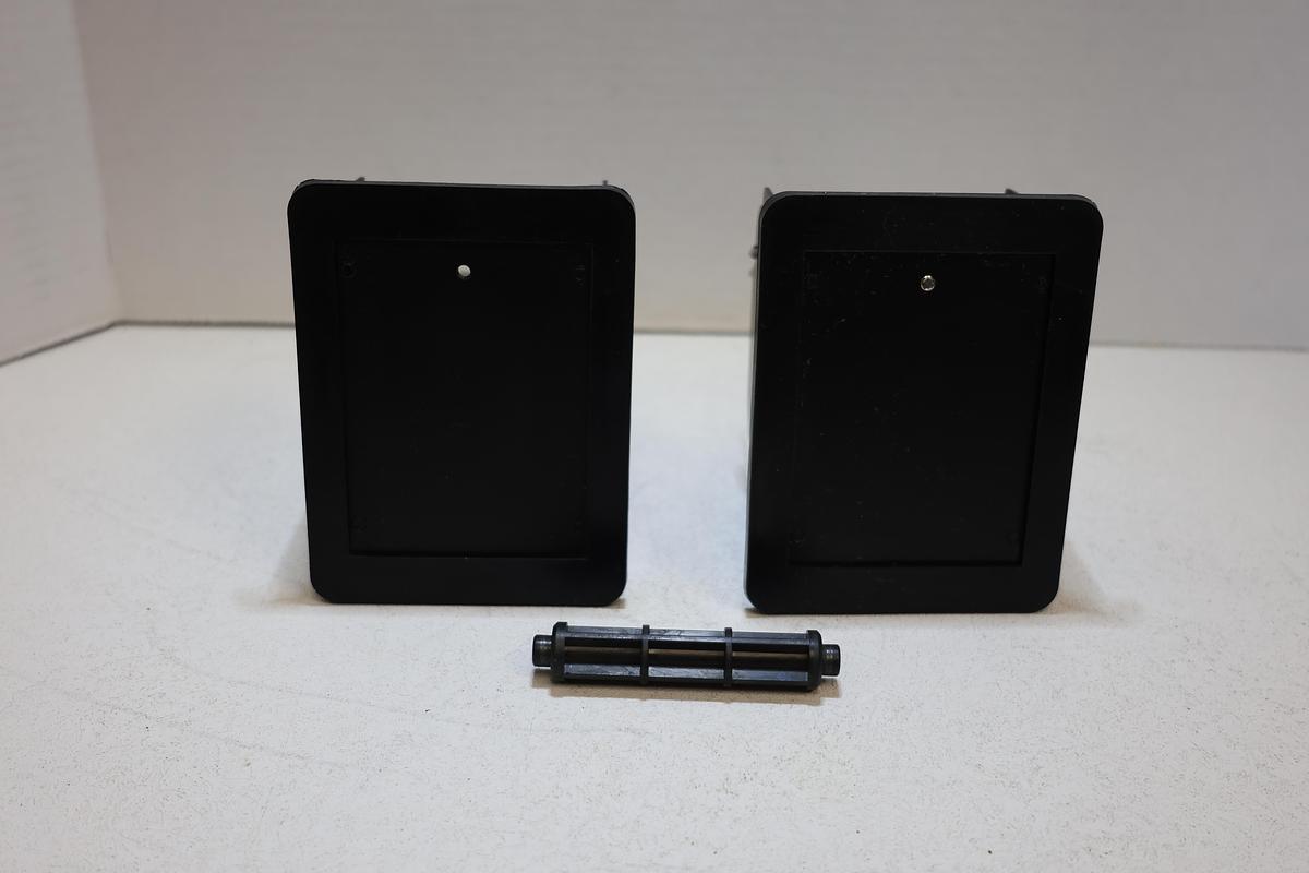 Used Lot of 2 Hakko 611-1 Soldering Iron Holders Stands Bench Mount