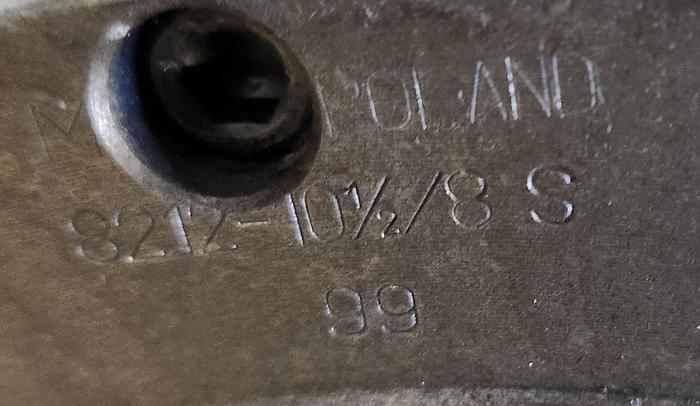 Used 8212 10-1/2" lathe chuck mount - GHB-9