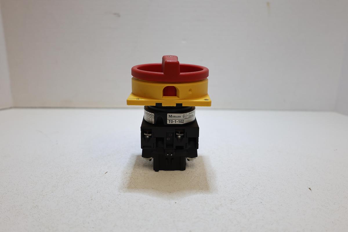 Used Klockner Moeller T0-1-102 Rotary ON/OFF Power Switch Industrial Cam Switch
