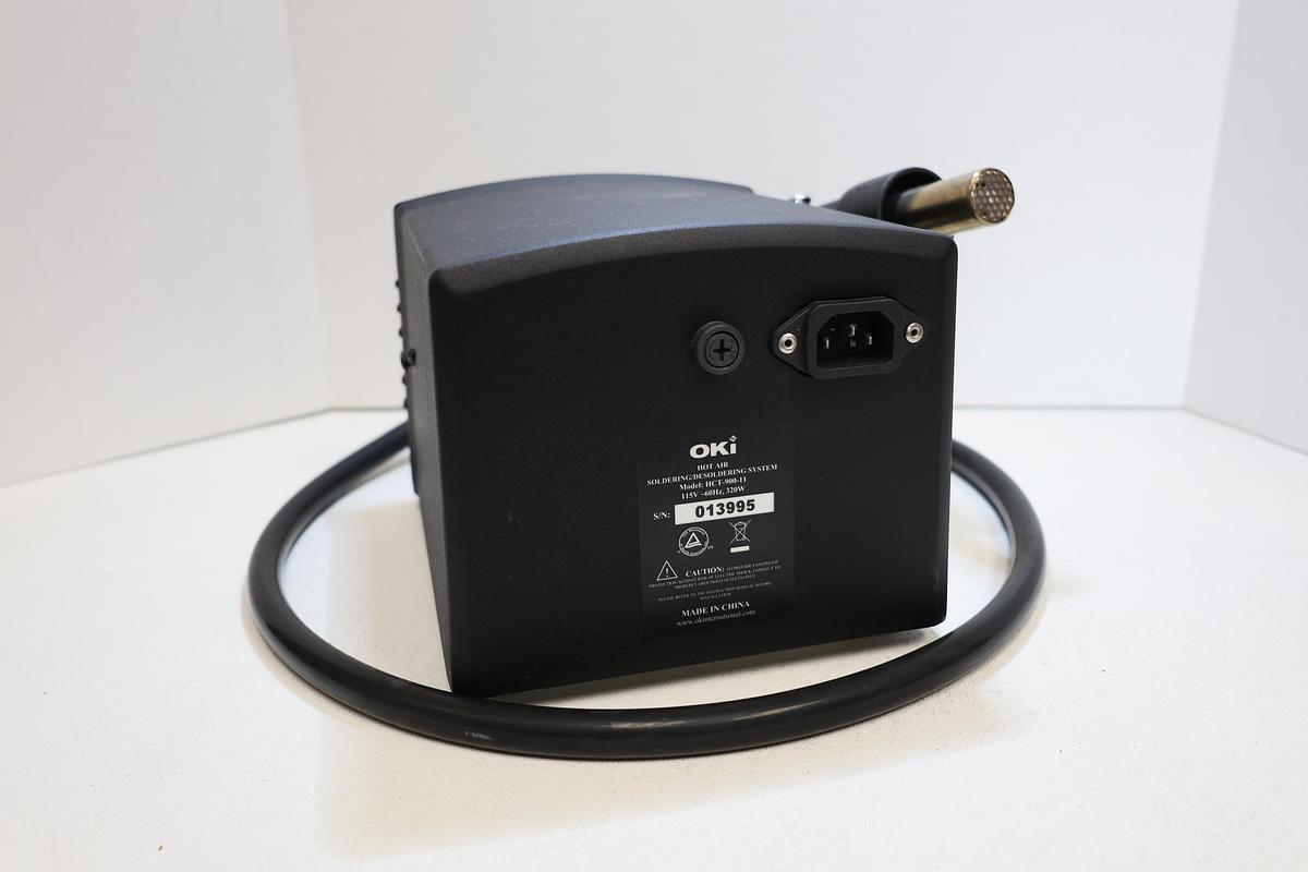 Used OKI HCT-900-11 Hot Air Soldering Desoldering Rework Station w/ Nozzle
