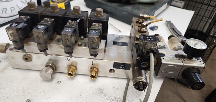 Used Burkert Valve Island for Bystronic BySprint 2512 Laser - GHB-88