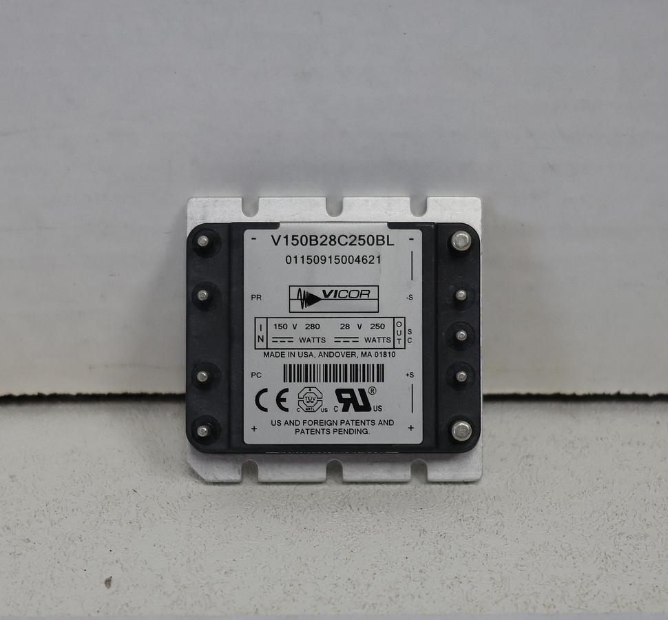 Used VICOR V150B12M250BL3 Isolated DC/DC Converter Module 150V Input 12V 250W