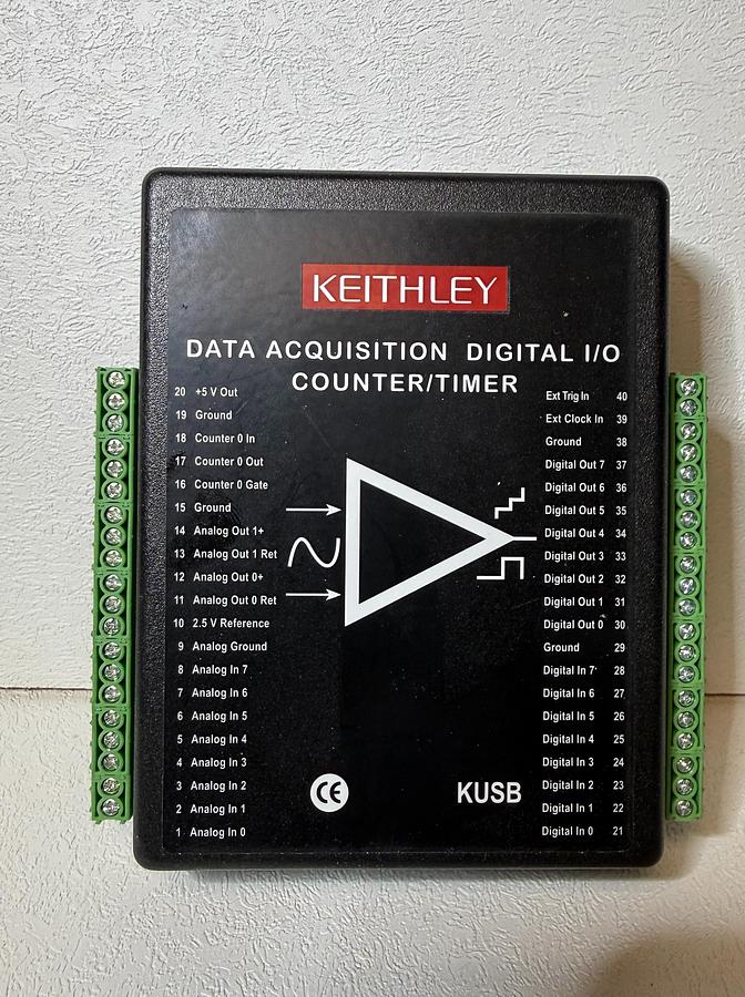 Used Keithley KUSB-3100 USB Data Acquisition Module DAQ GHA-37