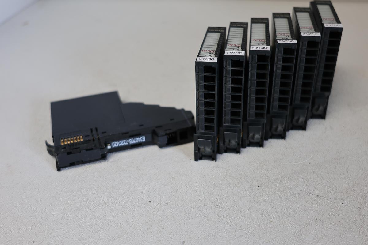 Used (Lot of 7) Osai PM021-1BF00 8 channel– Digital Input Module GHC-16