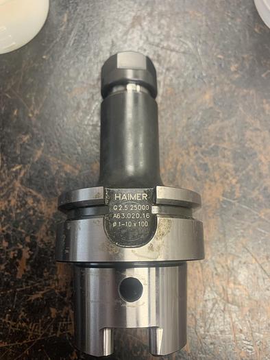 Used Haimer G 2.5 25000 Collet Chuck Toolholder GHA-gs17
