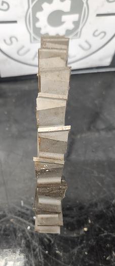 Used Hanita 8"x1"x1-1/4" HSS Milling Cutter Straight Tooth (lot of 2) - GHB-49