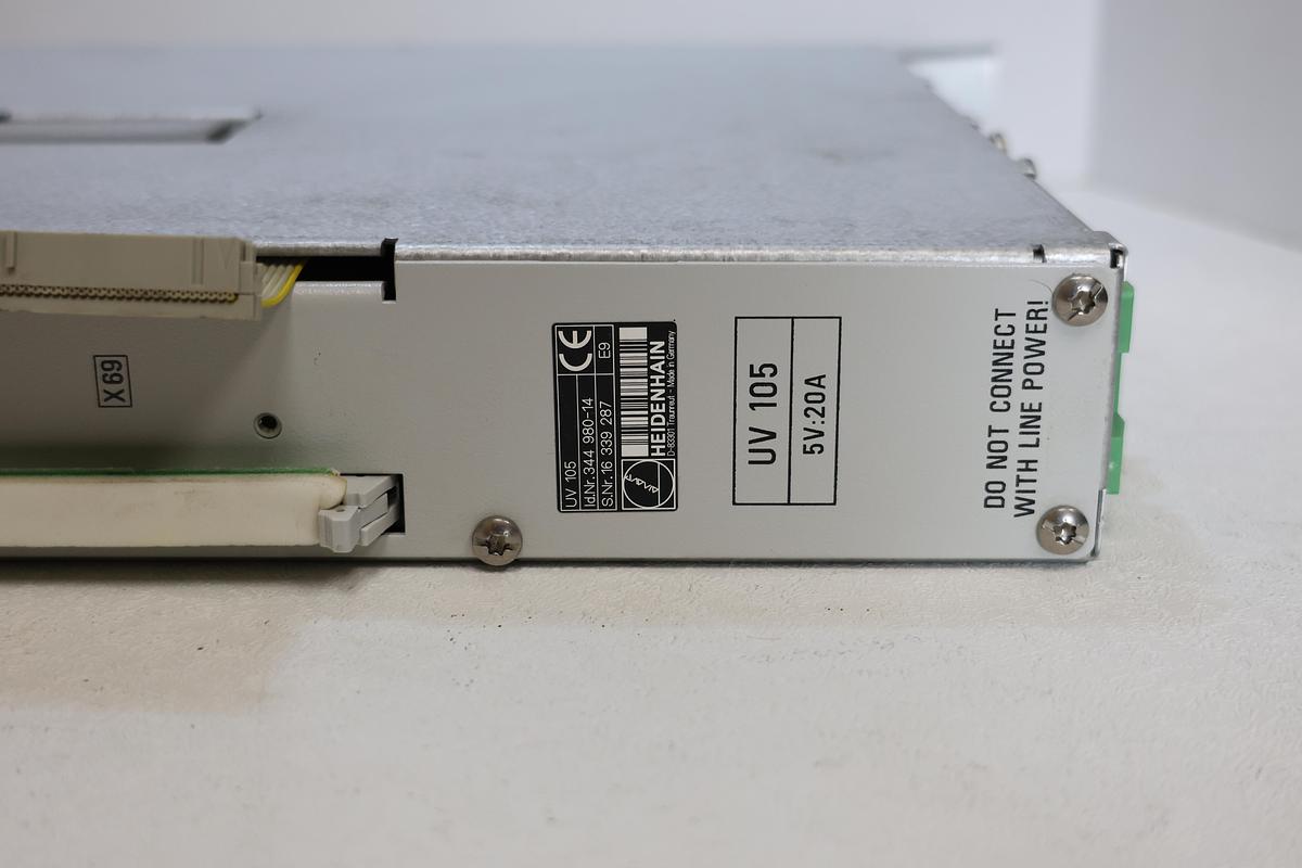 Used Heidenhain UV 105 Servo Drive Power Supply Unit 344 980-14 – Tested Working