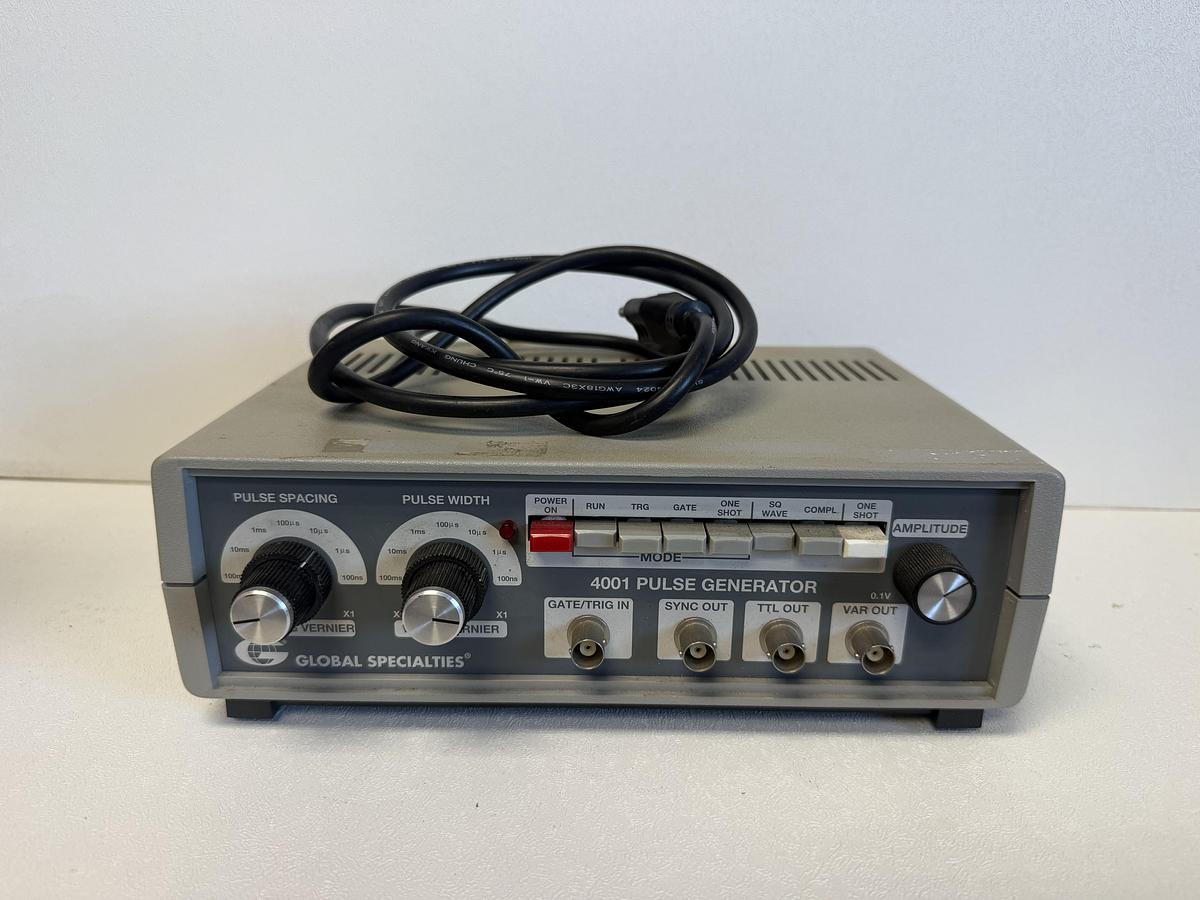 Used Global Specialties Corp. 4001 Pulse Generator 105-4001 110V GHC-47