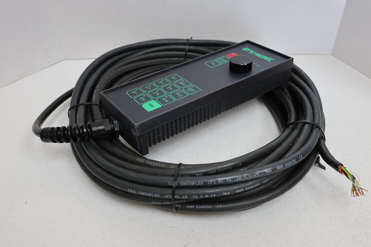 Used BYSTRONIC BYSTAR MPG Hand Jog Pendant With Cable -GHB-3