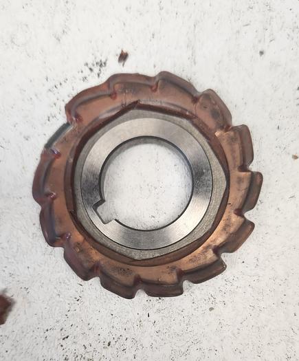 Used Lot of 2 - MILLING CUTTER 1/8 X 2 1/2 X 1  - USED - GHB-49