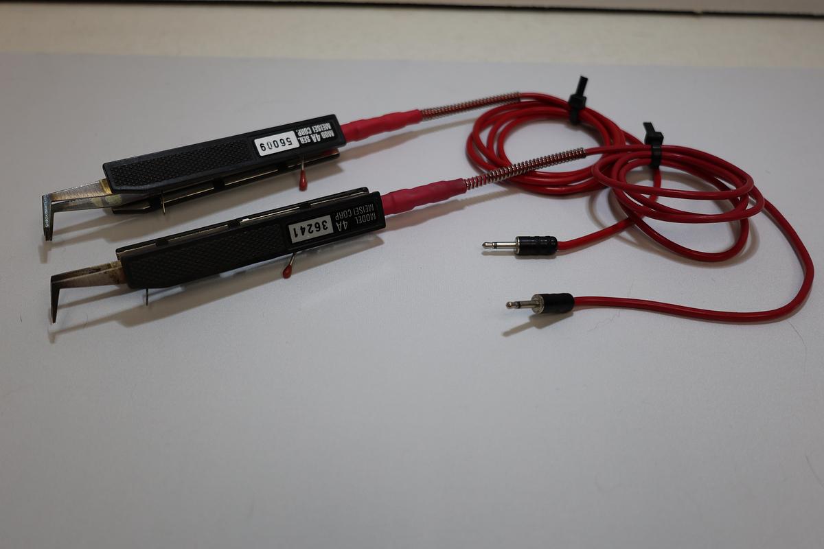Used Meisei Corp Model 4A Soldering/Desoldering Tweezers Lot of 2 Used