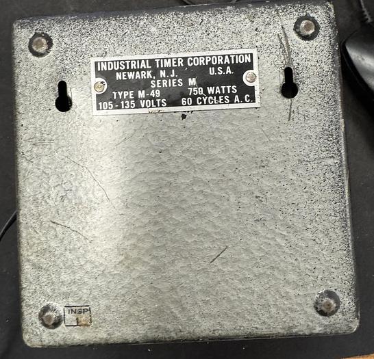 Used Time-O-Lite Photographic Timer Model M-49 GHA-176