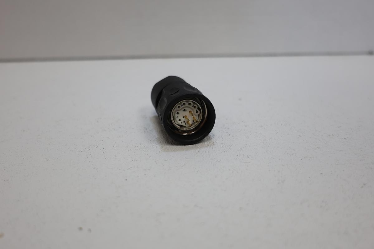 Used Heidenhain 291697-27 M23 Circular Male Connector Assembly CNC Encoder Plug Used