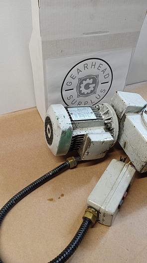 Used Tsubakimoto Emerson LS63E Motor W/ Gear Reducer GH505