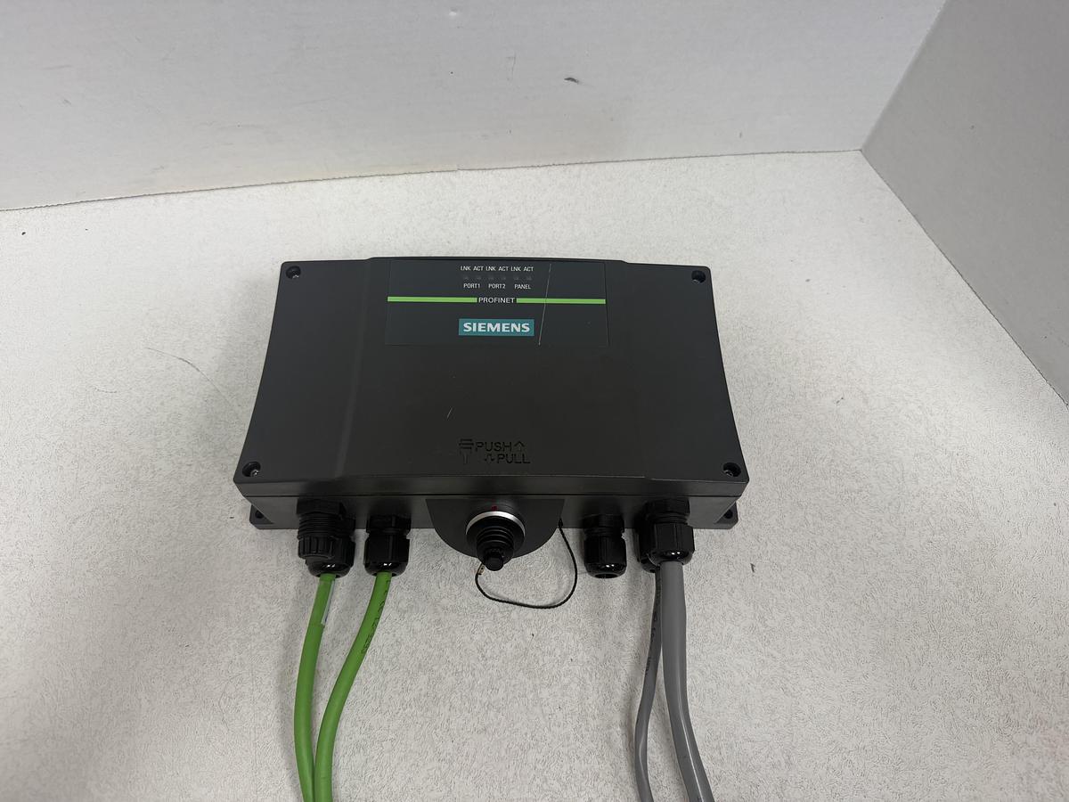 Used Siemens 6AV6671-5AE11-0AX0 Connectivity Box PN Plus PROFINET Mobile Panel GHA-144-C1