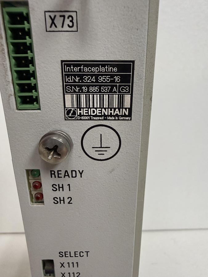 Used Heidenhain Interfaceplatine ID 324 955-16 G3 GHA-120