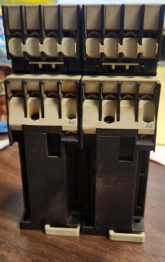 Used Telemecanique LA1 DN 31 LA4 DC 1U Contactor w/ Coil Suppressor - GHA-98