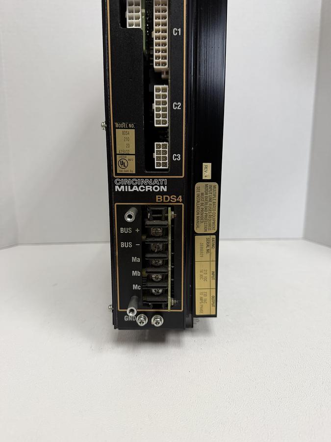 Used Cincinnati Milacron Vickers BDS4-210-23-415W32 Servo Drive GHA-51
