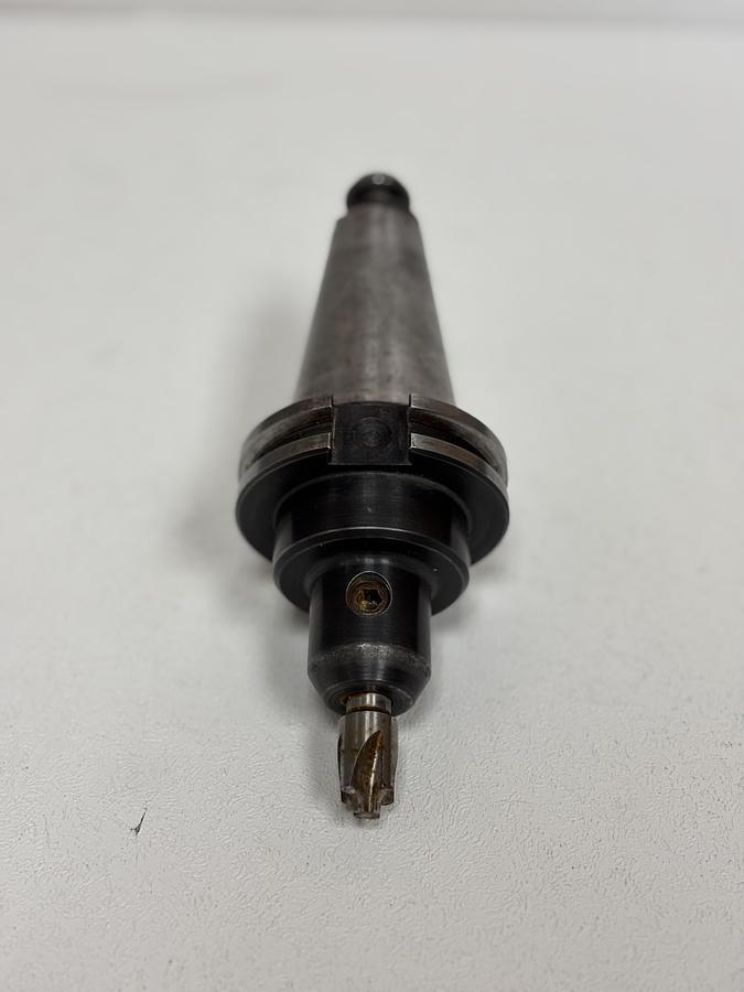 Used Briney V40E-037-250 Cat 40 End Mill Tool Holder CV40EM2.50-0375 GHC-31