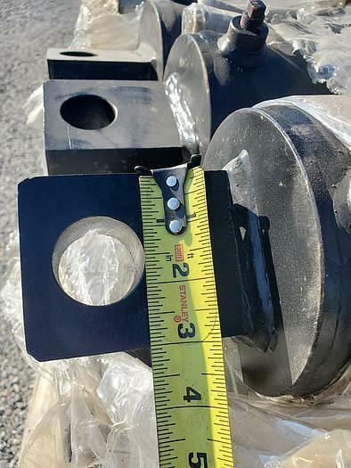 Used 5" Bore 3" Shaft 92" Stroke Welded Hydraulic Cylinder New Big Ram