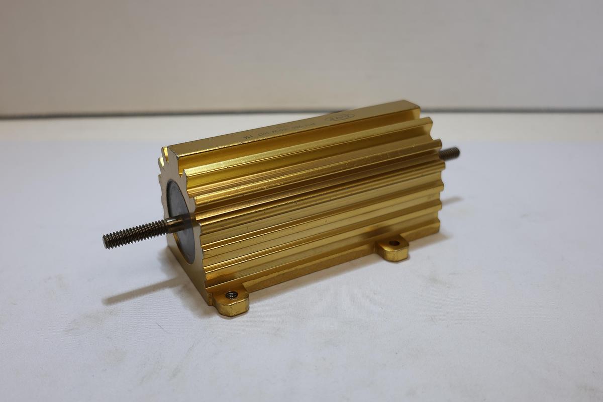 Used Dale RH-250 100Ω 250W 1% Aluminum Housed Wirewound Power Resistor